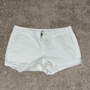 White shorts from Kohls